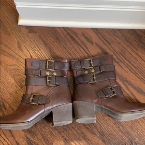 Ruff Hewn Brown boots size 7 1/2 women’s